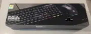 Atrix Guild Series Wired Pro Mouse + RGB Keyboard & Mouse Pad Combo Pack - NIB