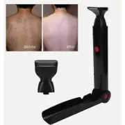 USB Rechargeable 2 In 1 Facial Hair Trimmer Razor Foldable Men Back Shaver New