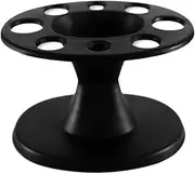 Hair Combs Stand Hair Brush Holder Cosmetic Brush Holder for Salon Barber Shop Black Beauty Accessory