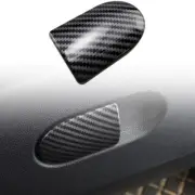 ABS Carbon Co-pilot Storage Box Handle Cover Trim For MINI Cooper F55 F56 F57 (for: Mini)