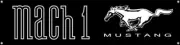 MACH 1 Mustang Black Vinyl Banner 48" x 12" * See Other Mach Colors In Our Store