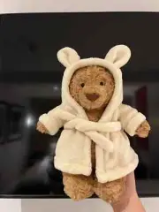NEW CUTE Jelly Cat Bathrobe Bartholomew Bear Brand New NWT Christmas Gift