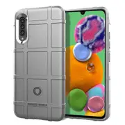 For Galaxy A90 5G Protective Armour TPU Case, Grey