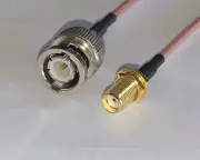 6 Inch SMA Female Bulkhead to BNC Male RG316 15cm RF Pigtail USA Shipping