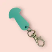 Trolley Token Removable Unlocker Coin Token Key Coles Woolies Aldi Pastel Mint