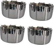 4pcs Car Wheel Center Caps Hub Cover Compatible with Mitsubishi Montero Sport Pajero MB816581 MR1505581992-2002 Send Logo Wheel Center Caps