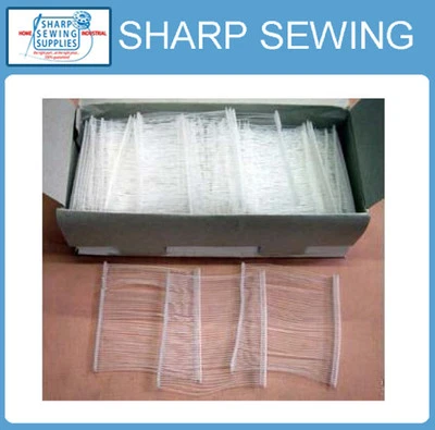 5000 PLASTIC BARBS FASTENERS 3" (75MM) -FOR TAG TAGGER TAGGING GARMENT PRICE GUN