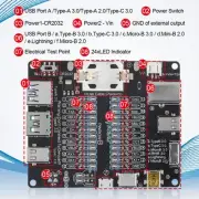USB Cable Data Line Test Board Cable Checker USB Cable Tester Type-C Test Board
