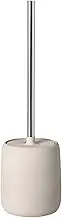 Blomus Toilet Brush, Ceramic, Plastic, Silicone, Moonbeam, H 39 cm, Ø 11 cm
