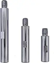 3 Pcs M14 Extension Rod Shaft Polishing Tool for M14 Thread Water Grinder Polishing Machine 125 Angle Grinder Car Polishing 75mm100mm 140mm Set