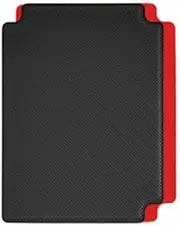 TENOL 2X Trading Card Dividers for Storage Boxes Baseball Card Sorting Card Page Dividers for Card Games and Sports Cards 68mmx93mm, Black Red