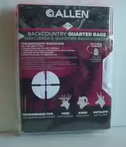 Backcountry Quarter Bags Allen® 6545 Deer Sheep Antelope 4 Bags 20X30 Drawstring