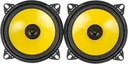 FMGMPMOCJ 2Pcs 4Inch Monomer Car Speaker 4Ohm 80W Universal Classic Car Horn Speakers DIY for Home Theater Bookshelf Speaker