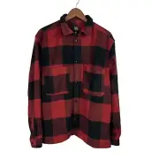 BDG Urban Outfitters Buffalo Plaid Sz M Flannel Wool Blend Jacket Shacket NWT