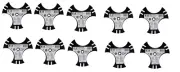 10 Pack MTD Edger Start Edger Blade 9 in. L