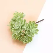 Artificial Succulent Wired Pick - Green (Style 5)