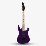 Dean Custom Zone II-PRP / CUS Maple Fretboard Floyd Rose Electric Guitar Purple