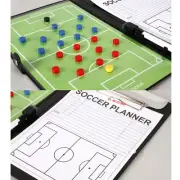 Coach's Pre-Match Soccer Football Formation Planner Magnetic Game Board Folder
