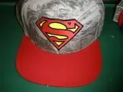 NEW Superman DC Comics YOUTH Snapback OSFM Hat Cap Red Camo