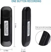 Voice Recorder,Lychee Mini digital recorder, 32GB - 600h capacity USB charging