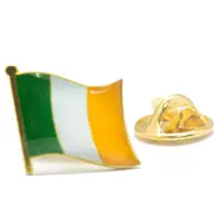 在飛比找有閑購物優惠-Ireland 愛爾蘭 徽章 別針 國旗配飾 紀念徽章 國慶