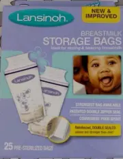 Lansinoh Breastmilk Storage Bags 25 each