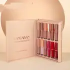 2 Color Book Lip Gloss Set Liquid Lipstick Set Matte WOMEN MAKEUP FACE SKIN CARE