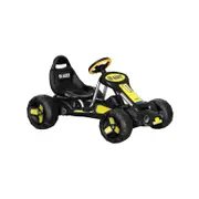 Rigo Kids Pedal Go Kart Ride On Toys Racing Car Plastic Tyre Black