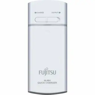 【FSC322FX-W】Fujitsu 富士通 充電電池 FSC322FX-W 3號充電電池2入+充電器（白色）【最高點數22%點數回饋】