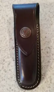 Legends 96 OT Leather Pouch-suits Schrade Stock & Old Timer _VERTICAL (BSTCV)