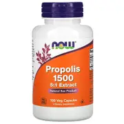 NOW Foods, Propolis 1500, 300 mg, 100 Veg Capsules