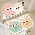 Multi-purpose Diatom Mud Floor Mat Bathroom Absorbent Floor Mat Bathroom