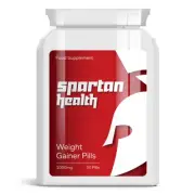 SPARTAN HEALTH WEIGHT GAINER PILLS – IMPROVE APPETITE BULKING PILL GAIN SIZE