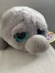 Ty Beanie Boos MILO the Manatee 6 inch