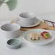 Just Home條紋霧面陶瓷碗盤餐具5件組-碗盤組/午茶組