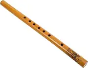 ibasenice Musical Instruments Boys and Girls Beginner Recorder 7 Holes Bamboo Flute Portable Lightweight for Class Practice