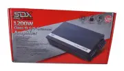 SDX Audio 5-Channel / 3-Channel 1200W Class-D Digital MOSFET Car Amplifier