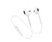 Wireless Bluetooth Headset Sports Mini Dual Stereo In-Ear Universal Bluetooth 4.1 Headset-White