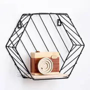 Wall Shelf Twill Trellis Storage Holders Wooden Rack Holder Home Decor Kitchen