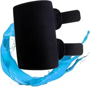 BCOATH Adjustable Neoprene Calf Sleeve Breathable Compression Support for Sports and Warms Calves During Basketball Exercise Black