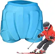 Hip Protection Pads Shorts - Elastic Snowboard Hip Protection EVA Butt Pads | Ice Skating Butt Pads for Kids, Protective Padded Shorts, Skating Protective Gear for Ice Skating, Roller Skating