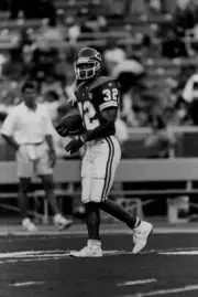 Marcus Allen Kansas City Chiefs walks on the field 1990s Old Photo