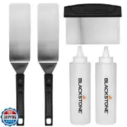 Blackstone 1542 5-Piece Professional Griddle Accessory Toolkit with 2 Squeeze