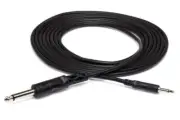 2- PACK Hosa CMP-303 3FT TS Male 1/8" to TS Male 1/4" Interconnect Cable