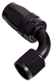 Aeroflow AF103-06BLK 100 Series 90° Swivel Hose End -6 Black for 100 & 450 Hose
