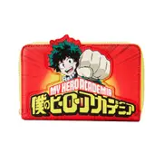 Loungefly My Hero Academia Izuku Punch Zip Around Wallet Money Pouch Organiser