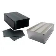 Aluminum Project Box Electronic Enclosure for Case for Flange for PCB 5.91x4.1