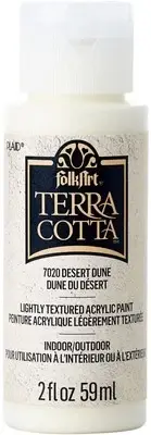 3 Pack FolkArt Terra Cotta Acrylic Paint 2oz-Desert Dune FTC-7020