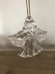 NEW Angel Princess House Ornament #837 Lead Crystal Christmas Tree Decor 3”