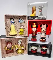 Disney Character Salt & Pepper Shaker Set, Snow White, Mickey, Sold Separately